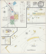 Farmer City Illinois 1898 - Fire Insurance Index - Old Map Reprint